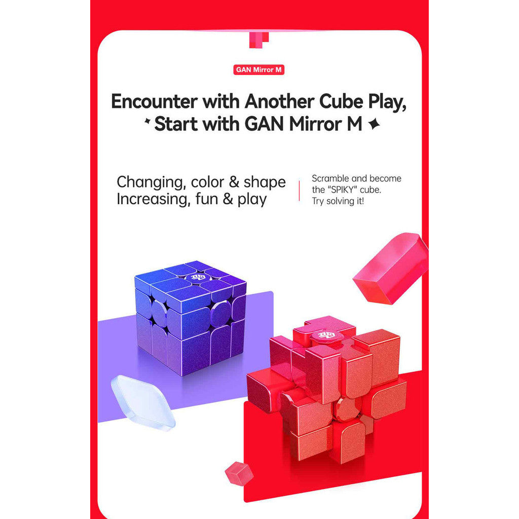Cube GAN mirror M 3x3 UV Coated original