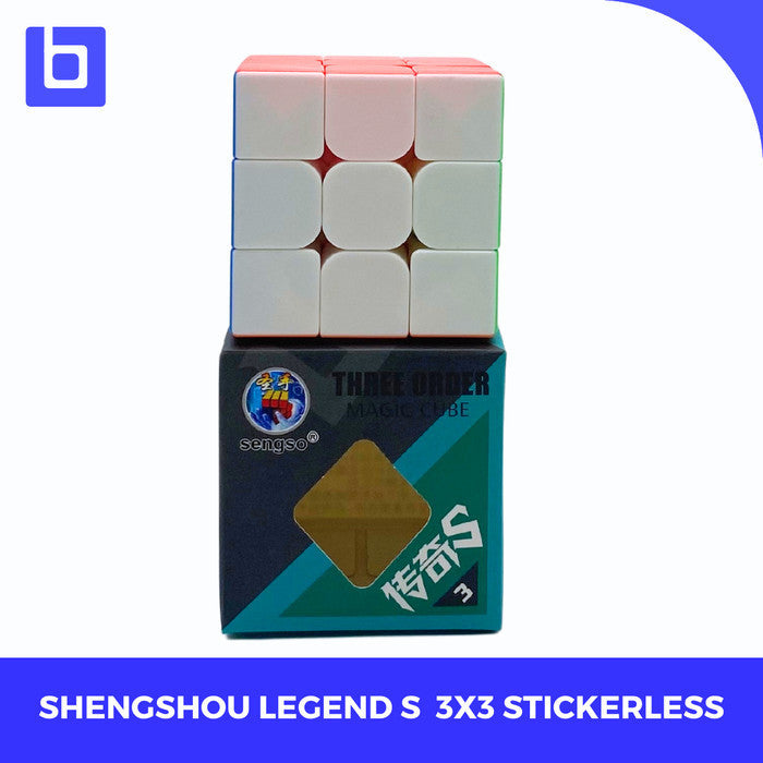Cube 3x3 Shengshou Sengso Legend S 3x3 Stickerless