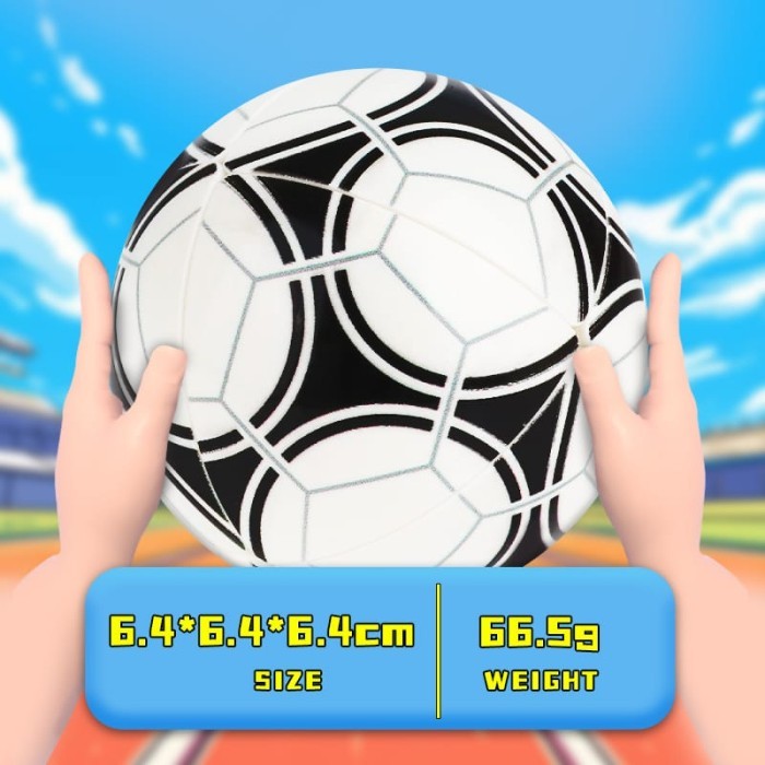 Cube 2x2 Yuxin 2x2 Fun Ball Cube Football/Softball/Volleyball/Basketball stickerless Original - FOOTBALL A