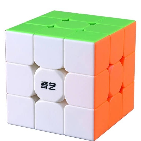Cube 3x3 Qiyi Qimeng Plus 9cm Magnetic Stickerless Original