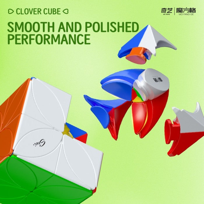 Twisty Cube - Qiyi Clover/Clover plus Stickerless Original - CLOVER