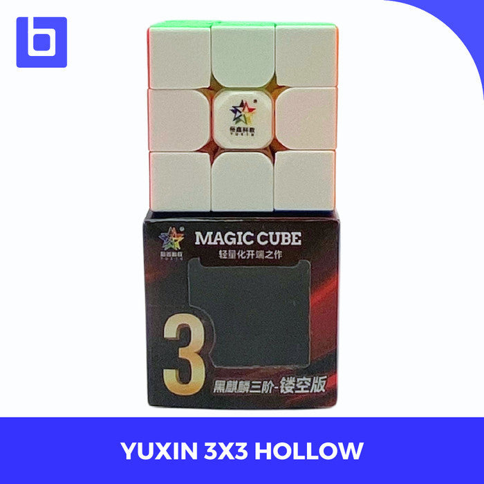 Cube 3x3 Yuxin Hollow 3x3 Stickerless Original