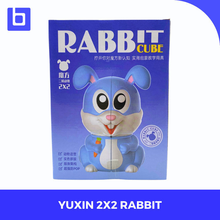 Cube 2X2 Yuxin Rabbit Big Stickerless Original