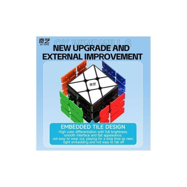 Cube Qiyi Windmill S cube Blackbase original