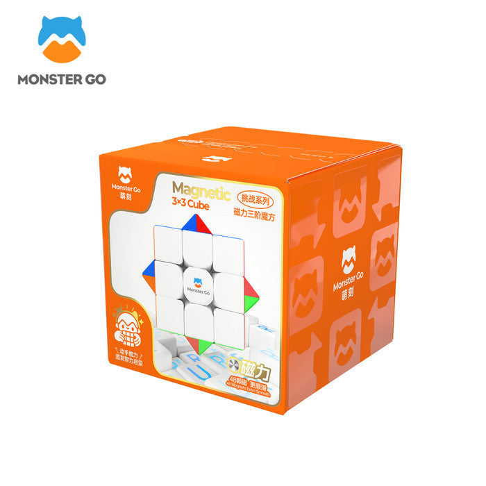 Gan Monster Go 3x3 V3 Magnetic Stickerless Original