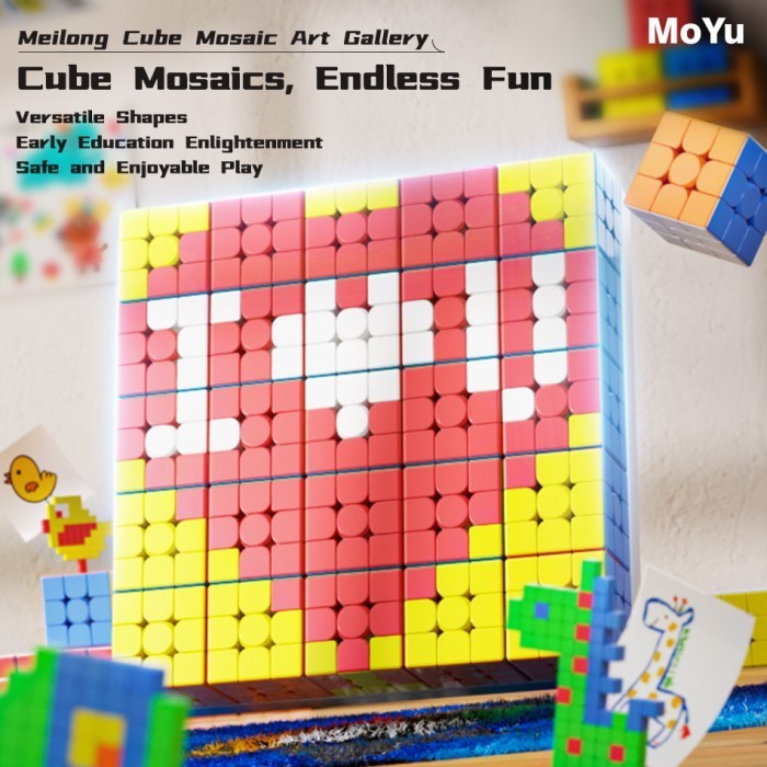 Cube Moyu Mosaic cube Original - 3x3