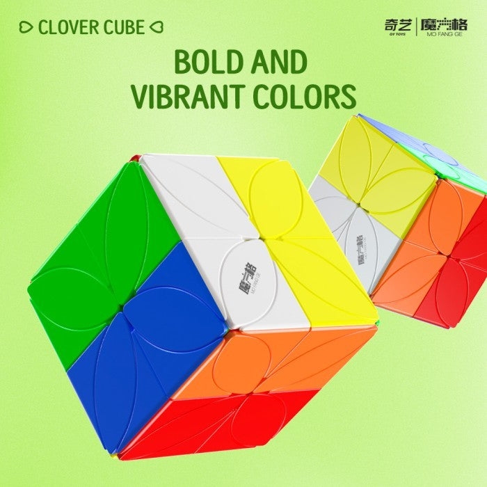 Twisty Cube - Qiyi Clover/Clover plus Stickerless Original - CLOVER