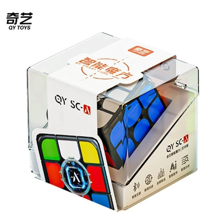Cube 3x3 Qiyi Smart cube Magnetic AI 3x3 Original - ART VERSION