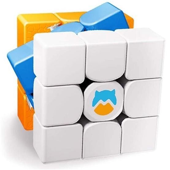 Cube 3x3 Gan Monster go Rainbow V3 Stickerless Original