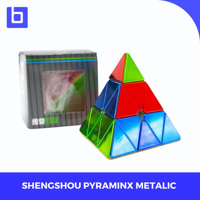 Cube Pyraminx Shengshou Pyraminx Metalic Magnetic Original