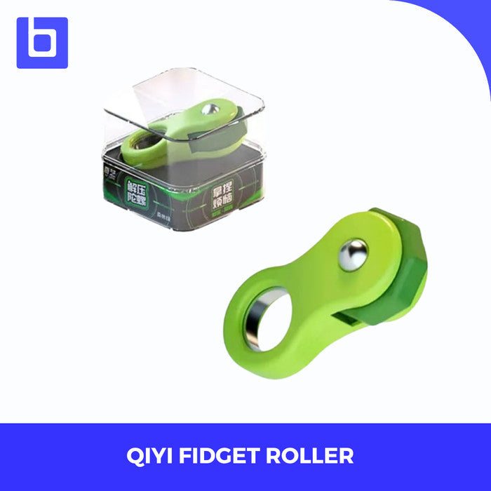 Qiyi Fidget Roller Ring Gyroscope Childrenn educational Toys Original - BLUE