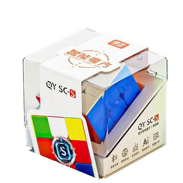 Cube 3x3 Qiyi Smart cube Magnetic AI 3x3 Original - ART VERSION