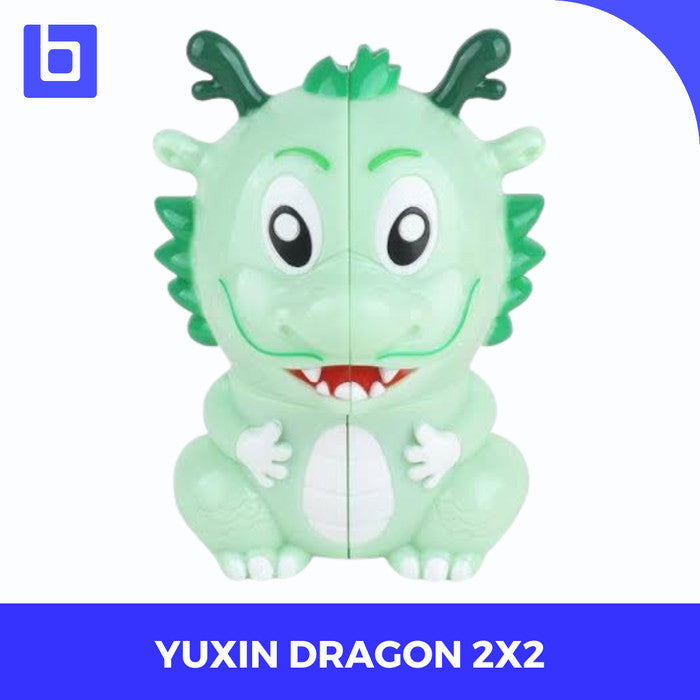 Cube 2x2 Yuxin Dragon 2x2 Stickerless Original
