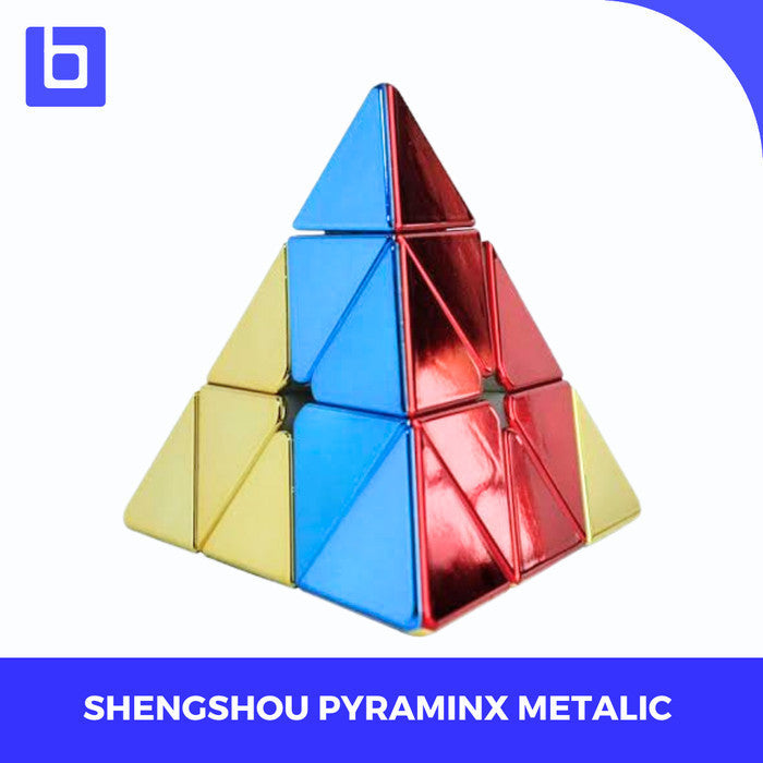 Cube Pyraminx Shengshou Pyraminx Metalic Magnetic Original
