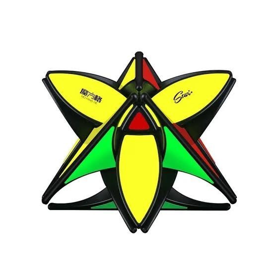 Cube Pyraminx Qiyi Clover Pyraminx Blackbase Original