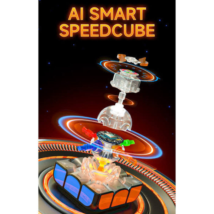 Cube 3x3 Qiyi Smart cube Magnetic AI 3x3 Original - ART VERSION