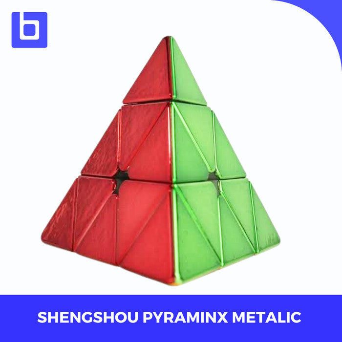 Cube Pyraminx Shengshou Pyraminx Metalic Magnetic Original