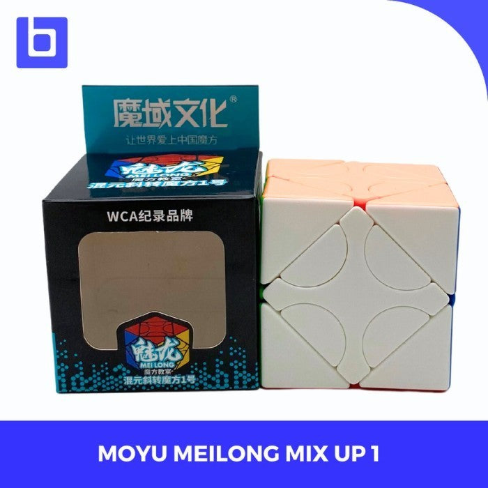 Cube Moyu Meilong Mixup 123 Stickerless Original - Mixup 1