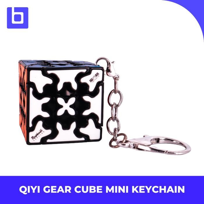 QIYI GEAR- Qiyi Gear Cube 3x3 Keychain Blackbase Original
