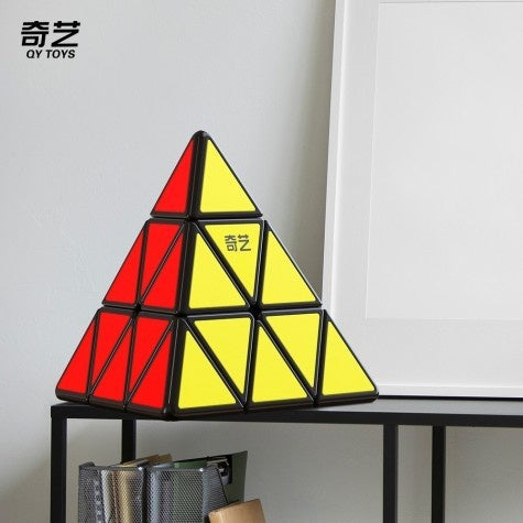 Cube Pyraminx Qiyi Qiming plus max 56cm Blackbase Original