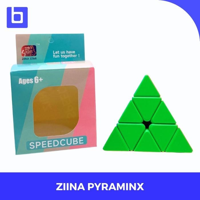 Cube pyraminx Ziina Star Pyraminx Stickerless Original