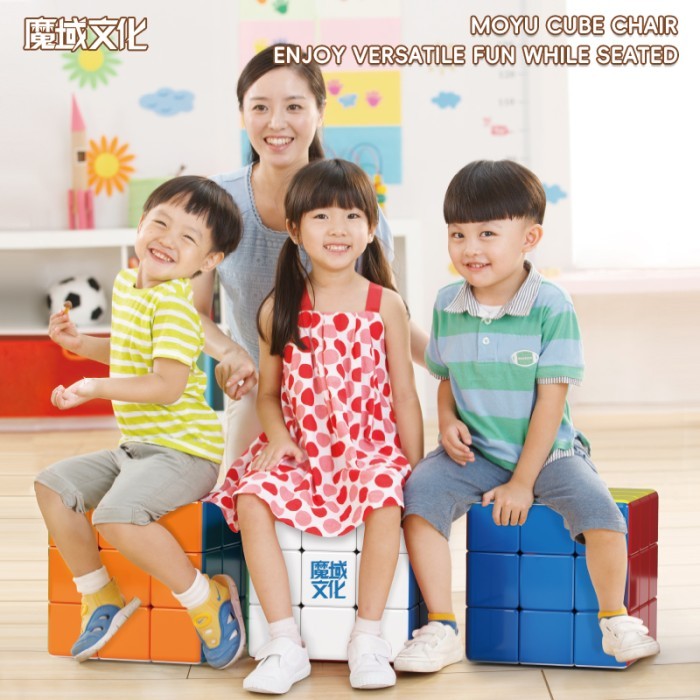 Cube 3x3 Moyu Cube Chair Stickerless Original