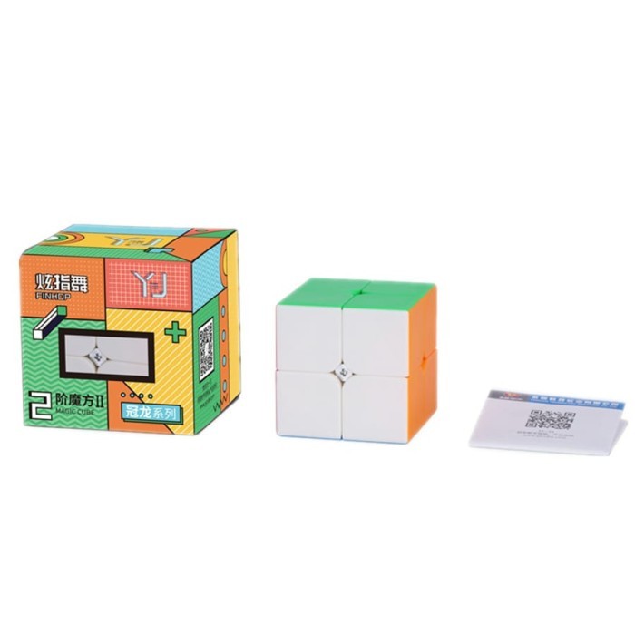 Cube 2x2 Yj guanpo 2x2 V2 Stickerless Original
