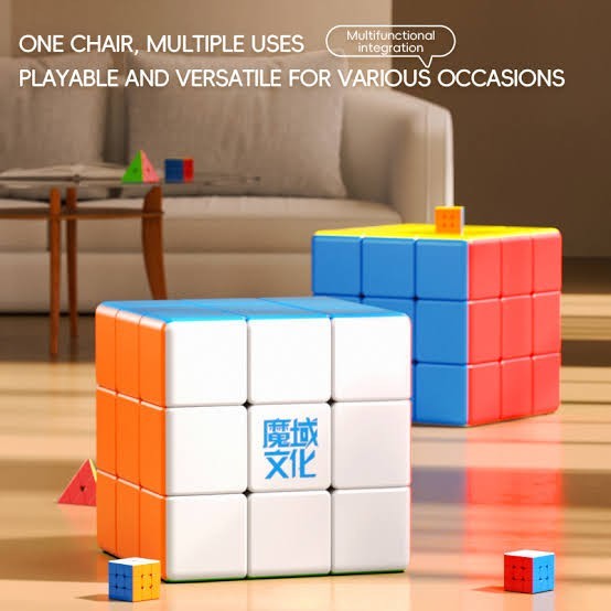 Cube 3x3 Moyu Cube Chair Stickerless Original