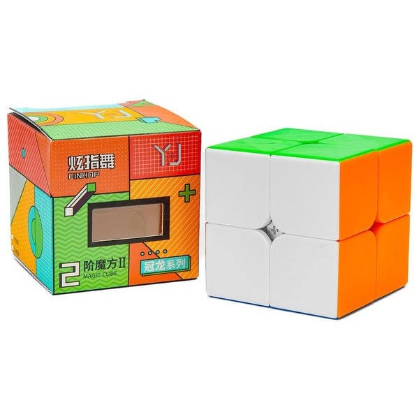 Cube 2x2 Yj guanpo 2x2 V2 Stickerless Original