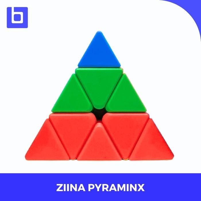 Cube pyraminx Ziina Star Pyraminx Stickerless Original