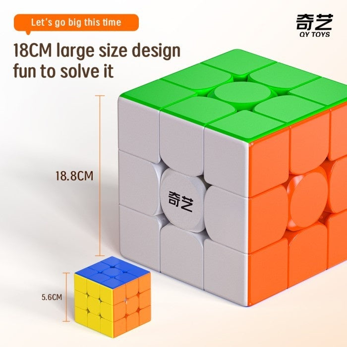 Cube 3x3 Qiyi warrior Plus 18 cm Stickerless Original