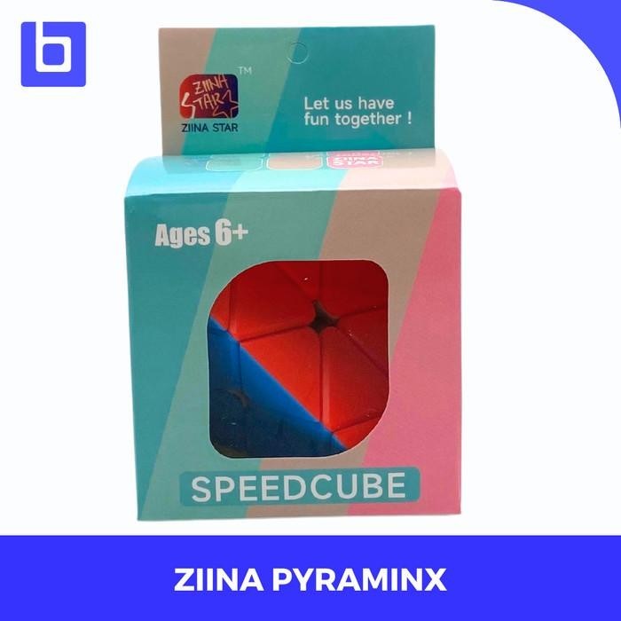 Cube pyraminx Ziina Star Pyraminx Stickerless Original