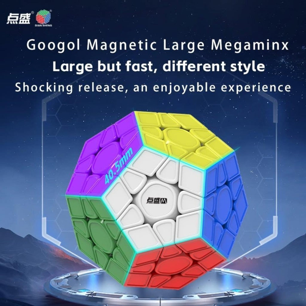 Cube Megaminx - Diansheng hulk megaminx M 3x3 Stickerless