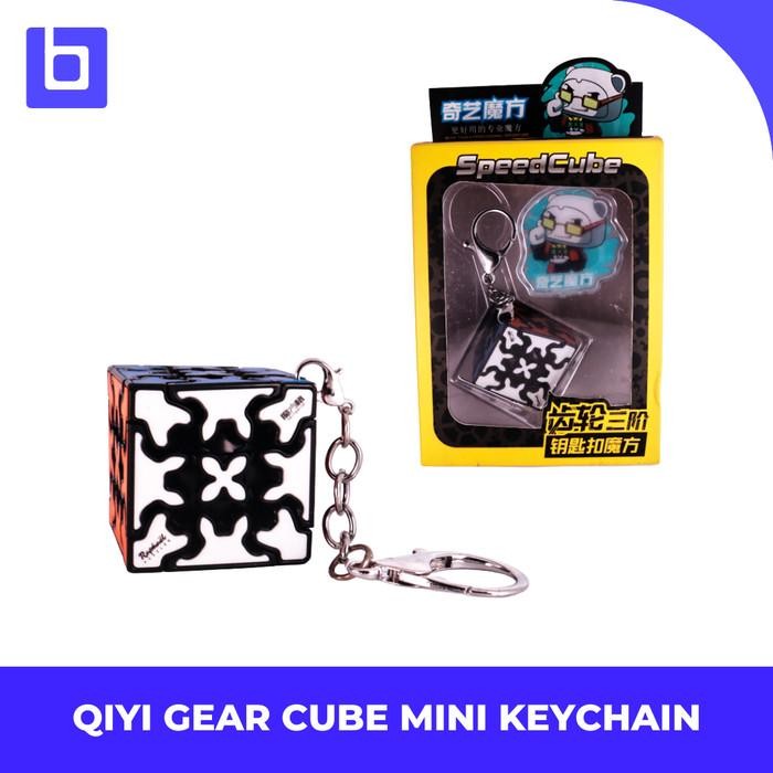 QIYI GEAR- Qiyi Gear Cube 3x3 Keychain Blackbase Original