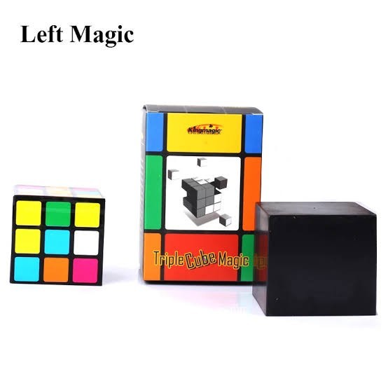 Cube 3x3 Kingmagic Triple Cube Magic 1s Solved Blackbase Original