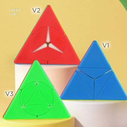 Cube Pyraminx Fanxin Pyraminx Mod V1/V2/V3 Stickerless Original