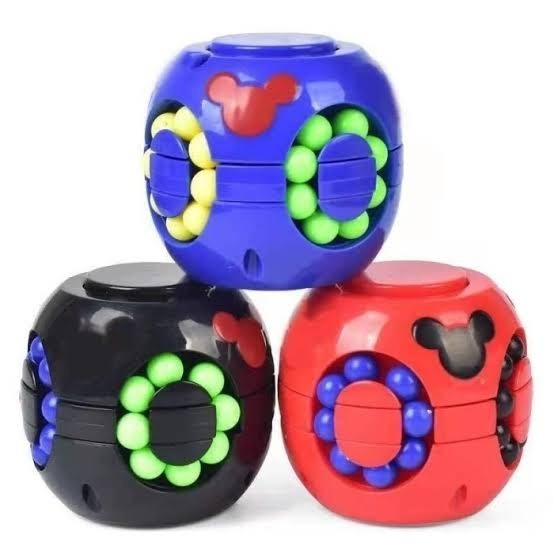 Magical Bean Spinner Red/Black/Blue Original - RED