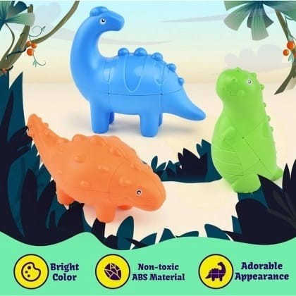 CubePuzzle 2x2 3x3 Character Dinosaurus Stickerless Original - STYRACOSAURUS