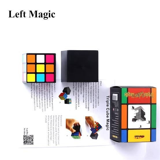 Cube 3x3 Kingmagic Triple Cube Magic 1s Solved Blackbase Original
