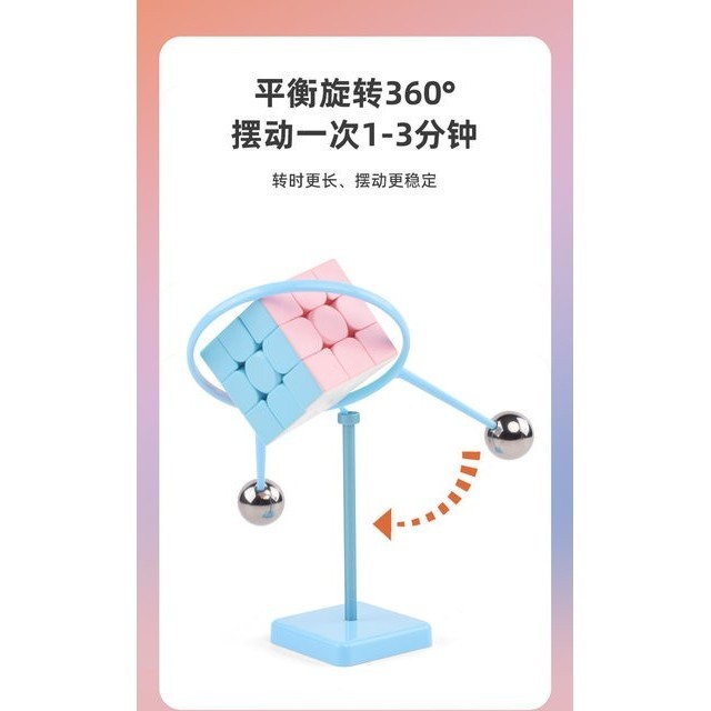 Gravity Cube Display Bracket Blue / White Original - WHITE