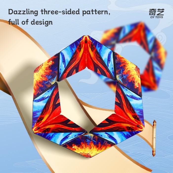 Qiyi Magnetic Folding Shape Shifting Folding Phoenix/Peacock Original - PHOENIX