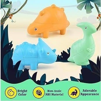 CubePuzzle 2x2 3x3 Character Dinosaurus Stickerless Original - STYRACOSAURUS