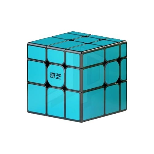 Cube 3x3 Qiyi Mirror 3x3 Tiled Stickerless Original - STICKERLESS, STANDAR