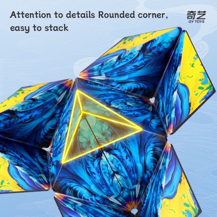 Qiyi Magnetic Folding Shape Shifting Folding Phoenix/Peacock Original - PHOENIX