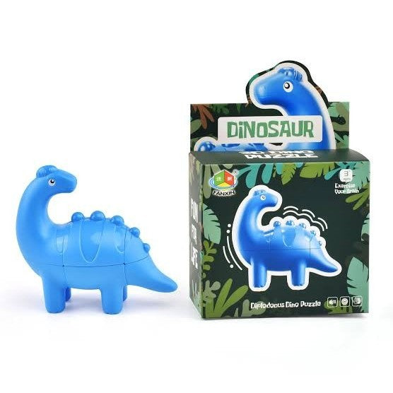 CubePuzzle 2x2 3x3 Character Dinosaurus Stickerless Original - STYRACOSAURUS