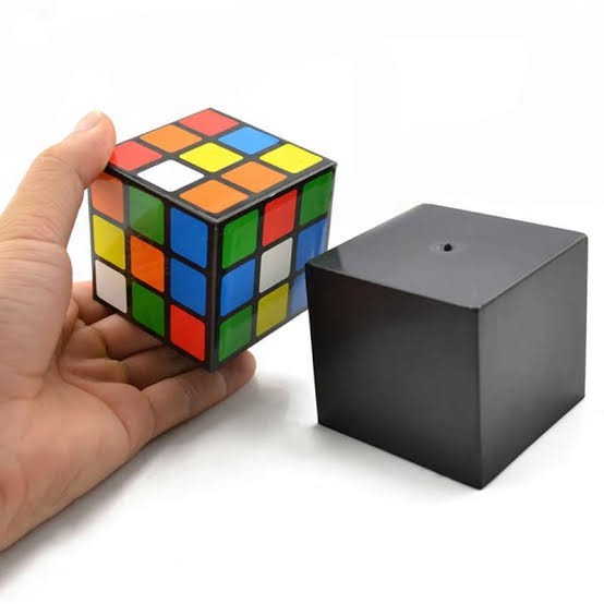 Cube 3x3 Kingmagic Triple Cube Magic 1s Solved Blackbase Original