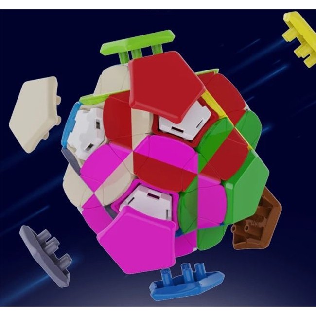 Cube Megaminx Yuxin Starburst Stickerless Original