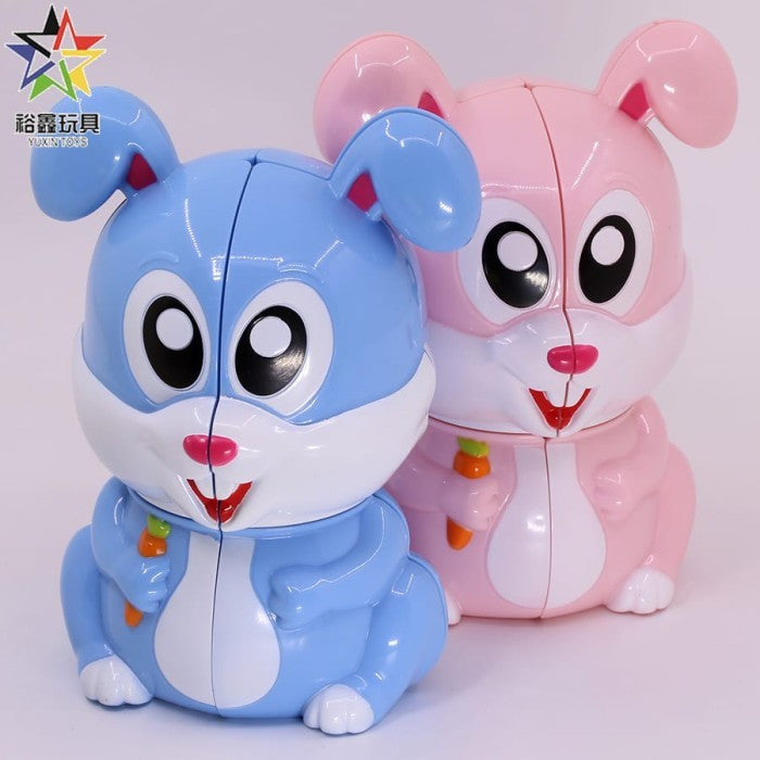 Cube 2x2 Yuxin Rabbit Big Stickerless pink Original