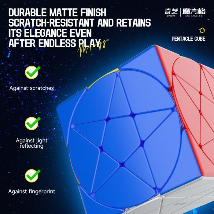 Twisty Cube - Qiyi Pentacle cube Stickerless Original
