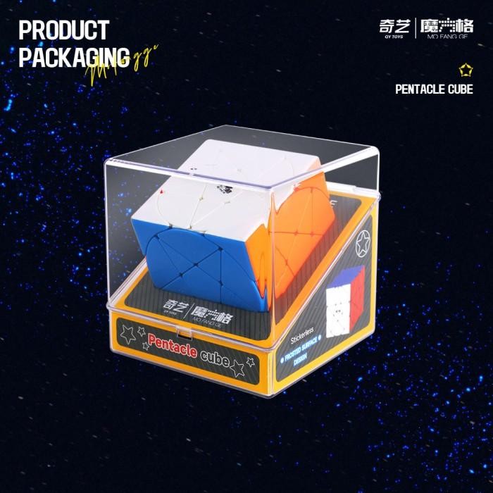 Twisty Cube - Qiyi Pentacle cube Stickerless Original